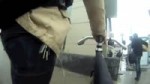 Fixie Crash in Toronto City Traffic.mp4