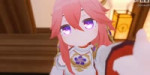 yae miko beating you high quality.mp4