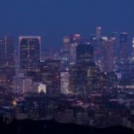 Supermoon rising over LA.mp4