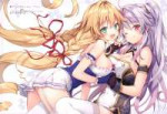 Konachan.com - 283078 2girls azurlane blush braids breasts [...].jpg